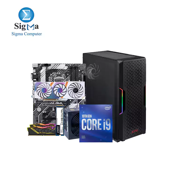 Intel Core i9-10900F Asus PRIME B560-PLUS iGame GeForce RTX 3070 Ti 8g TEAM DELTA RGB 16G-2X8 3200Hz Kingston NV1 500G M.2 XPG STARKER AIR Compact Mid-Tower 2B PW005 Ecstasy Gaming Power Supply 850W   